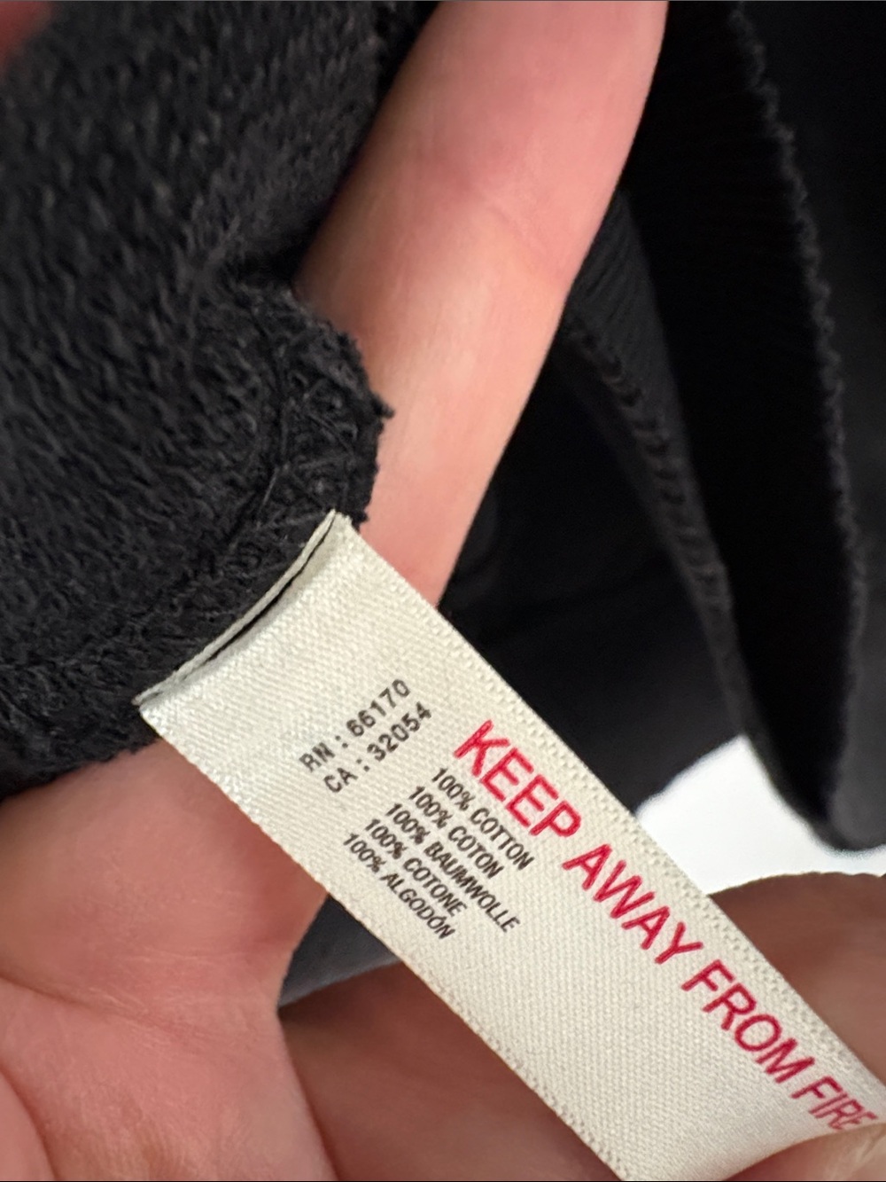 Anthropologie | Daily Practice Black Sweatshirt Mini Dress - Picture 10 of 10
